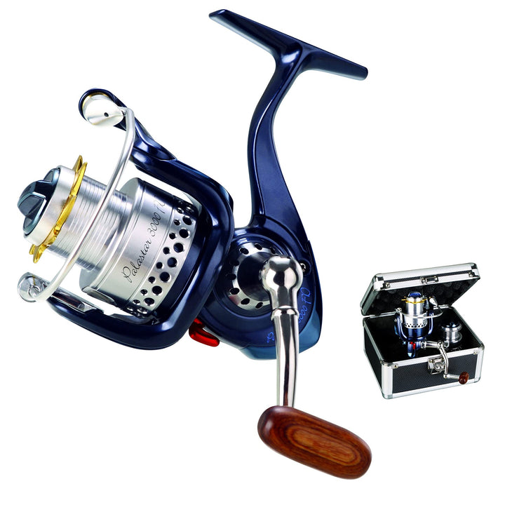 Paladin Palastar® Spinnrolle - Freilaufrolle, Angelrolle, Frontbremse, FX 4000 S, 10+1 Kugellager, i