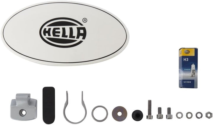 HELLA - Halogen-Fernscheinwerfer - Comet FF 300 - E1 649/ECE-R8 - 12V - oval - Referenzzahl: 17.5 -