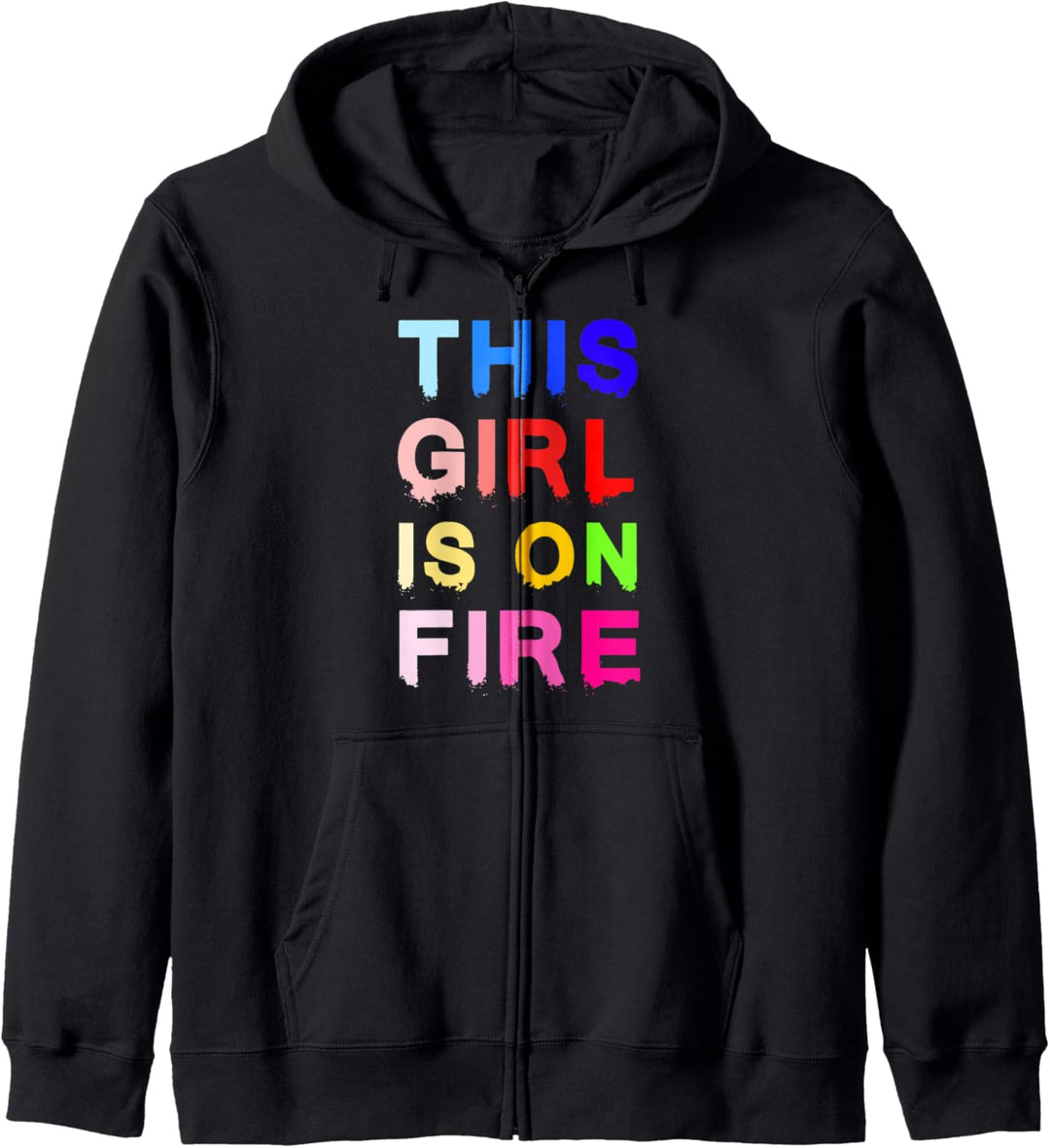 Dieses Mädchen Ist Feuer Heiss Süss Königin Prinzessin Kapuzenjacke