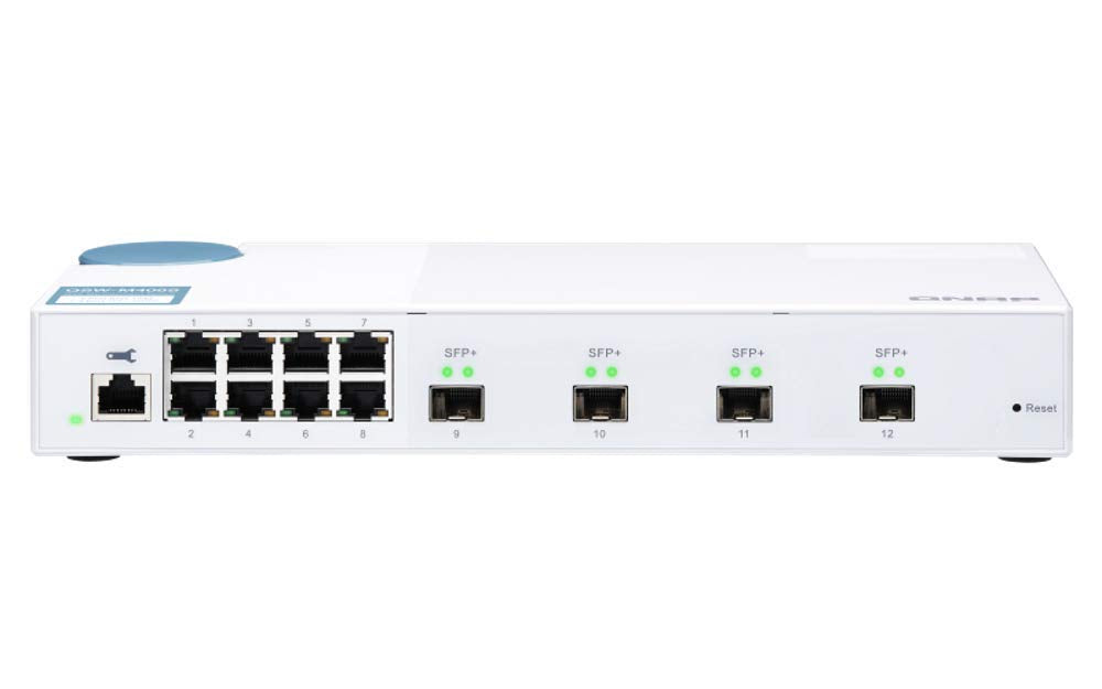 QNAP QSW-M408S - Einstiegslevel 10GbE Schicht 2 Web-verwalteter Switch