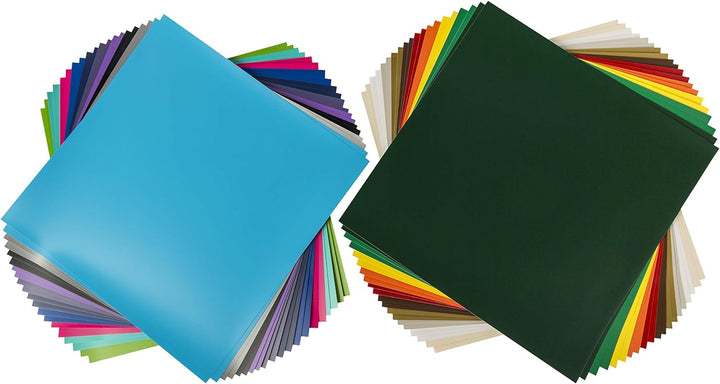 Cricut Premium Vinyl – ablösbar, 30,5 x 30,5 cm selbstklebende Aufkleberblätter – verschiedene Muste