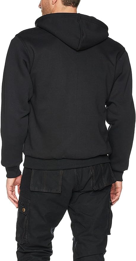 Bikers Gear Australia Pullover met kap/hoodie voor motorfietsers - 100% kevlar - beschermers- zwart