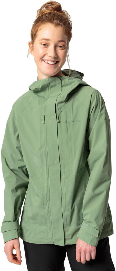 VAUDE Damen Women's Comyou Rain Jacket Jacke 38 willow green, 38 willow green