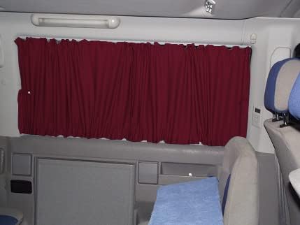 BREMER SITZBEZÜGE Mass Gardinen Vorhänge Sonnenschutz kompatibel mit VW T4 Multivan Caravelle 1990-2