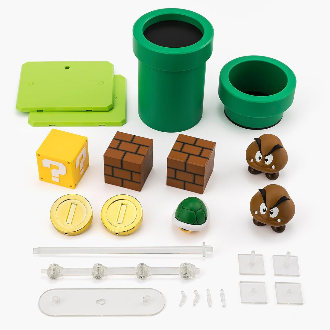 S.H.Figuarts Action Figure Accessory Super Mario Super Mario Spielset, Super Mario Spielset