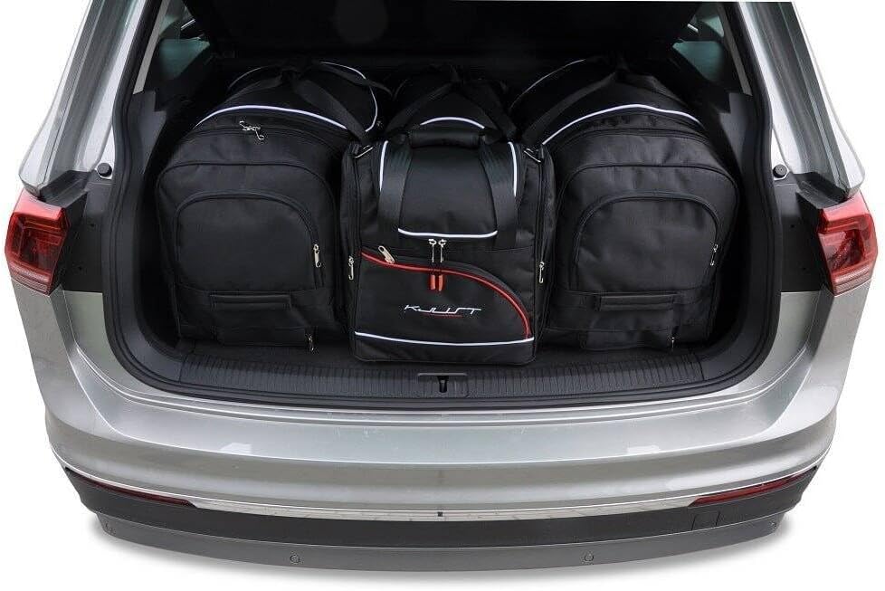 KJUST Dedizierte Reisetaschen 4 STK kompatibel mit VW TIGUAN II 2016+ Car Bags