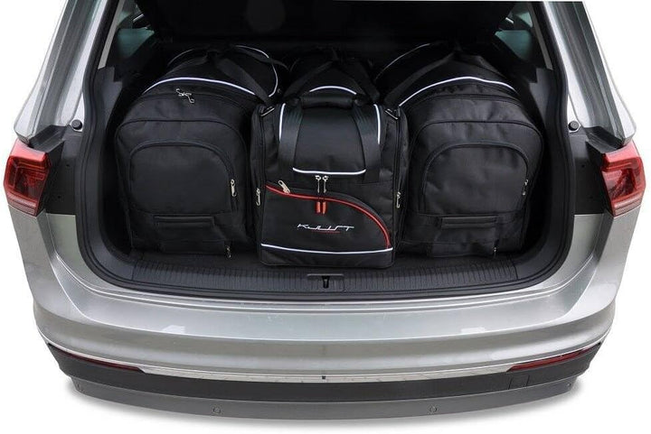 KJUST Dedizierte Reisetaschen 4 STK kompatibel mit VW TIGUAN II 2016+ Car Bags