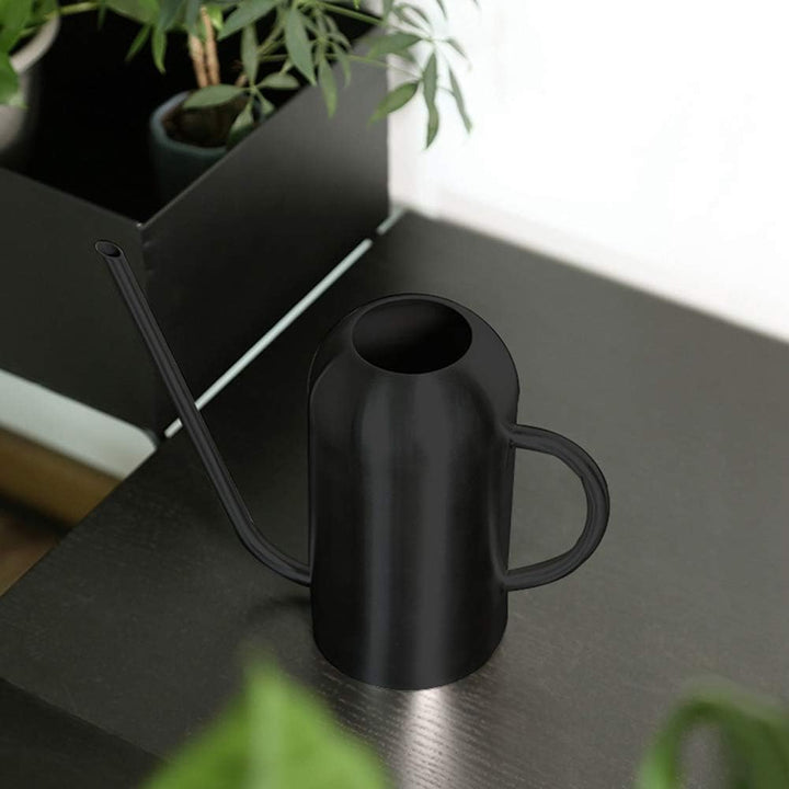 Goshyda Giesskanne, 1,5 l Edelstahl-Ausgiesser mit langem Auslauf für Gartenblumen Pflanzen Bewässer