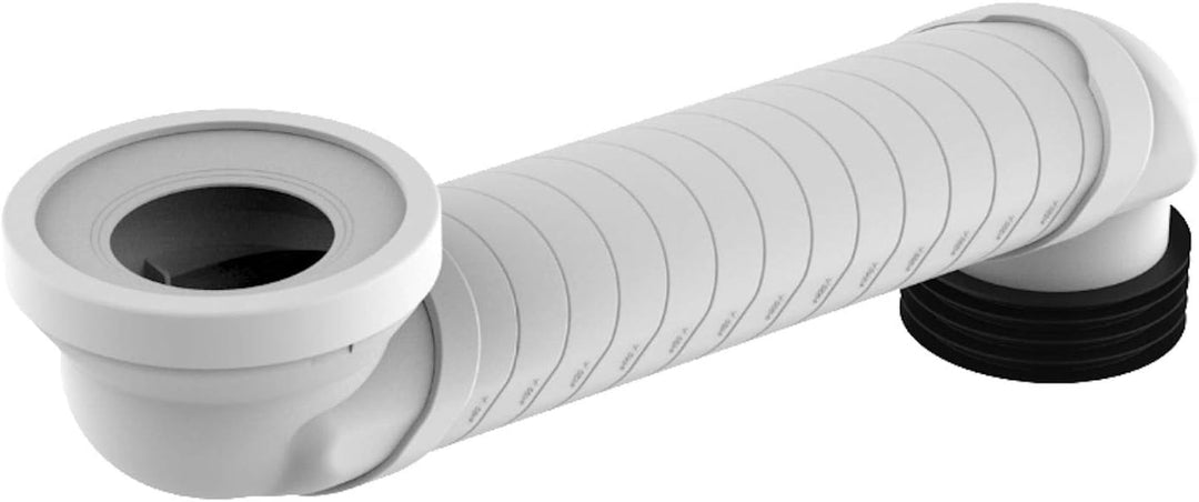 SANIT Versprungbogen (Versprung von minimal 60 mm – max. 350 mm, Mind. 6 Spülung erforderlich, passe