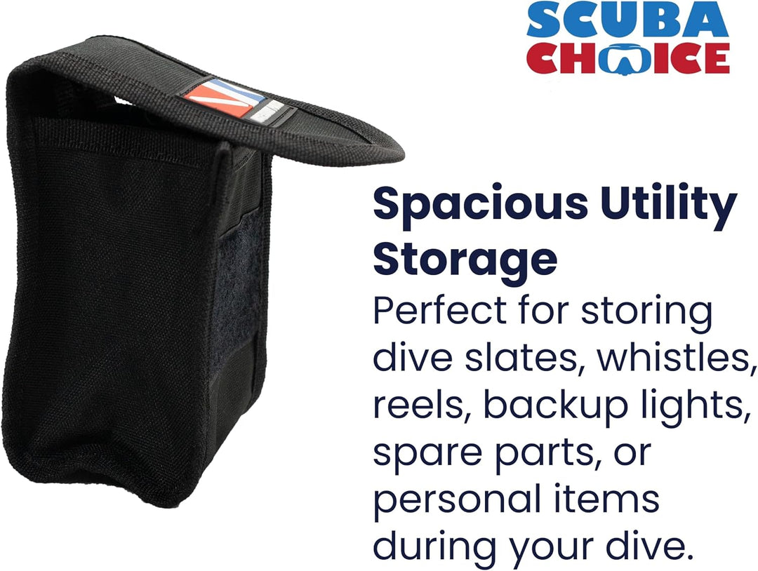 Scuba Choice Scuba Diving BCD Utility Accessory Pouch Bag