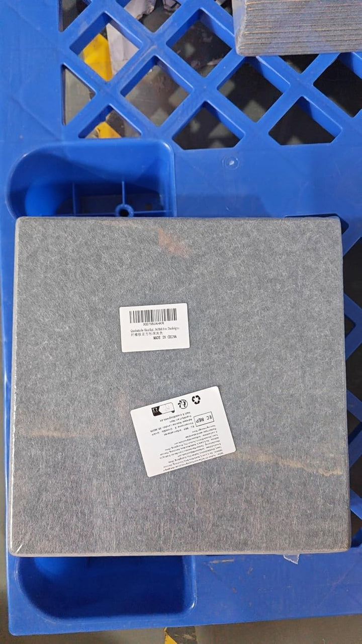 Quadratische Akustikplatten selbstklebend 12 Stück I Schallabsorber Schallschutz mit hoher Dichte fü