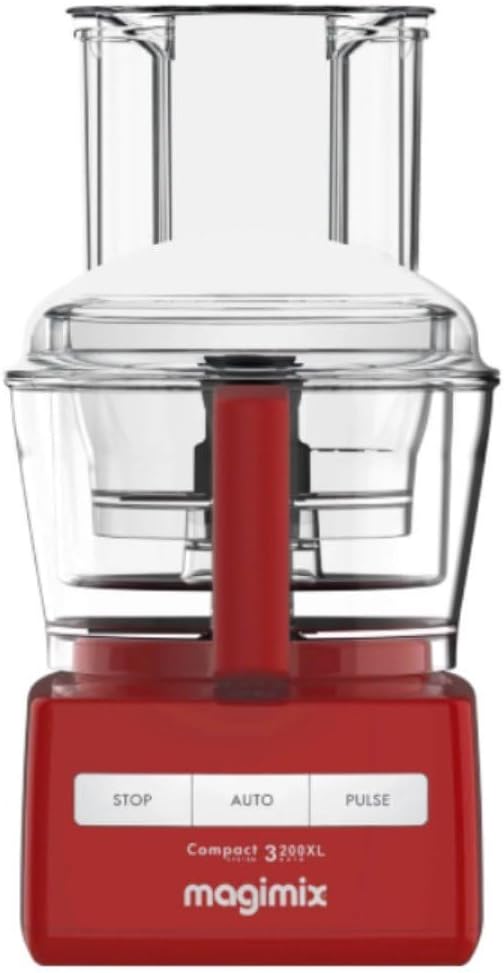 Magimix Compact System 3200 XL Rot + Zitruspresse 85327EA