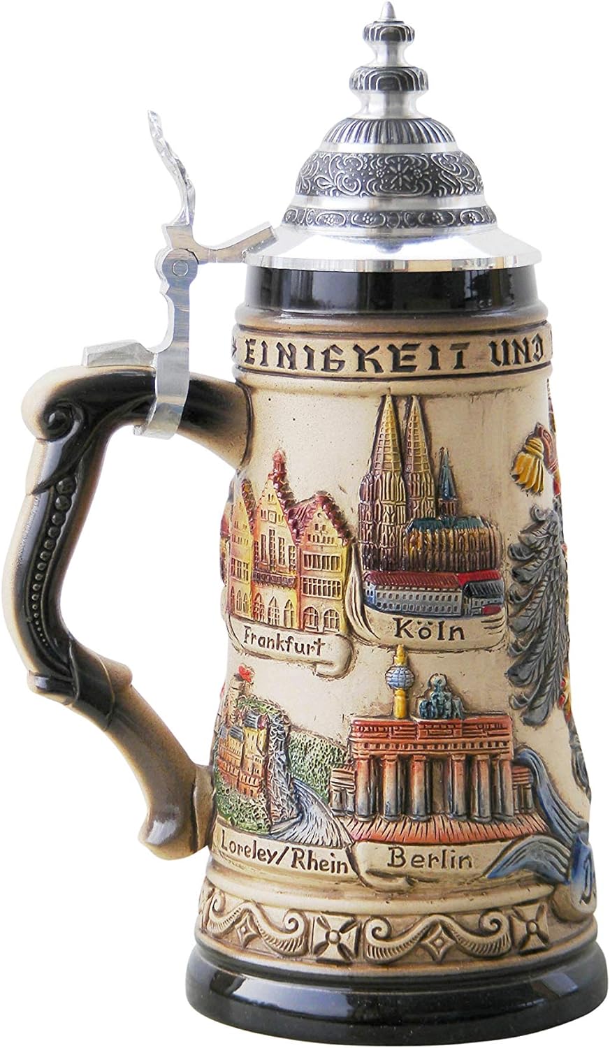 Zöller & Born Bierkrug Städte Seidel 0,5 Liter Bierseidel ZO 1786/906V