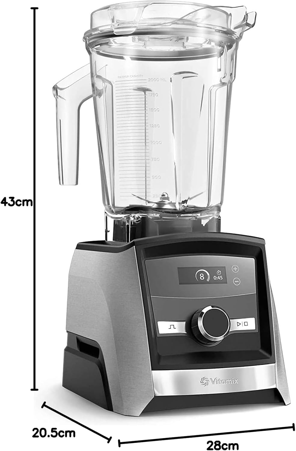 Vitamix A3500 Ascent Mixer – Suppe in 5 Minuten und Eis in 30 Sekunden