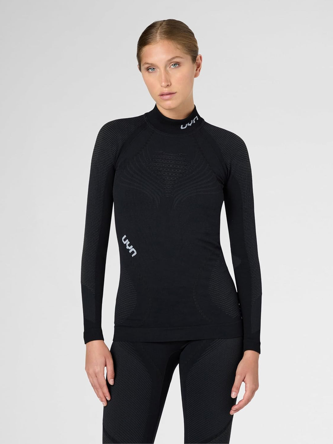 UYN Damen Ambityon Uw undertrøje Damen Unterhemd, Blackboard/Anthracite/White, XS EU