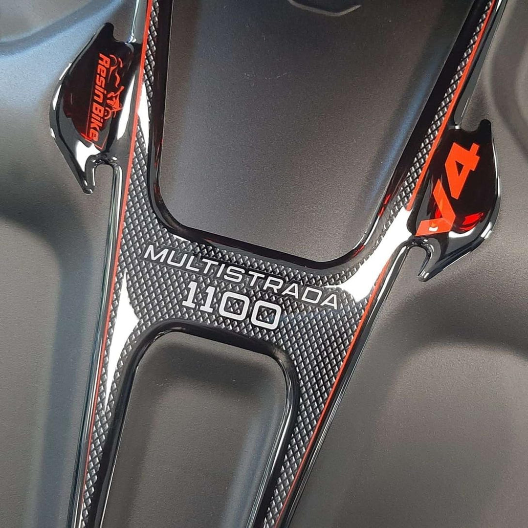 Aufkleber Motorrad Kompatibel Mit Ducati Multistrada V4 1100. Tankpad - Schutz Stopfen - Zehenbereic