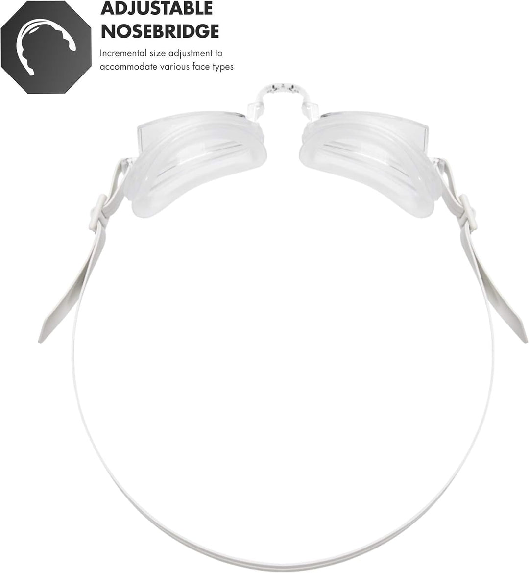TYR Racetech Schwimmbrille farblos, farblos
