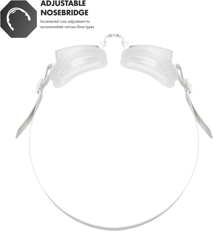 TYR Racetech Schwimmbrille farblos, farblos