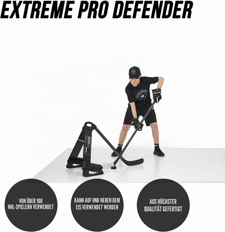 Better Hockey Extreme Pro Defender - Stickhandling Trainer - Versatile Training Aid for Skills and P