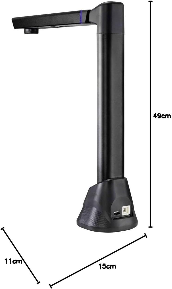 Renkforce RF-ET17 Plus Kamera-Dokumentenscanner A3 4608 x 3456 Pixel USB RF-4601246 Aluminium (Eloxi