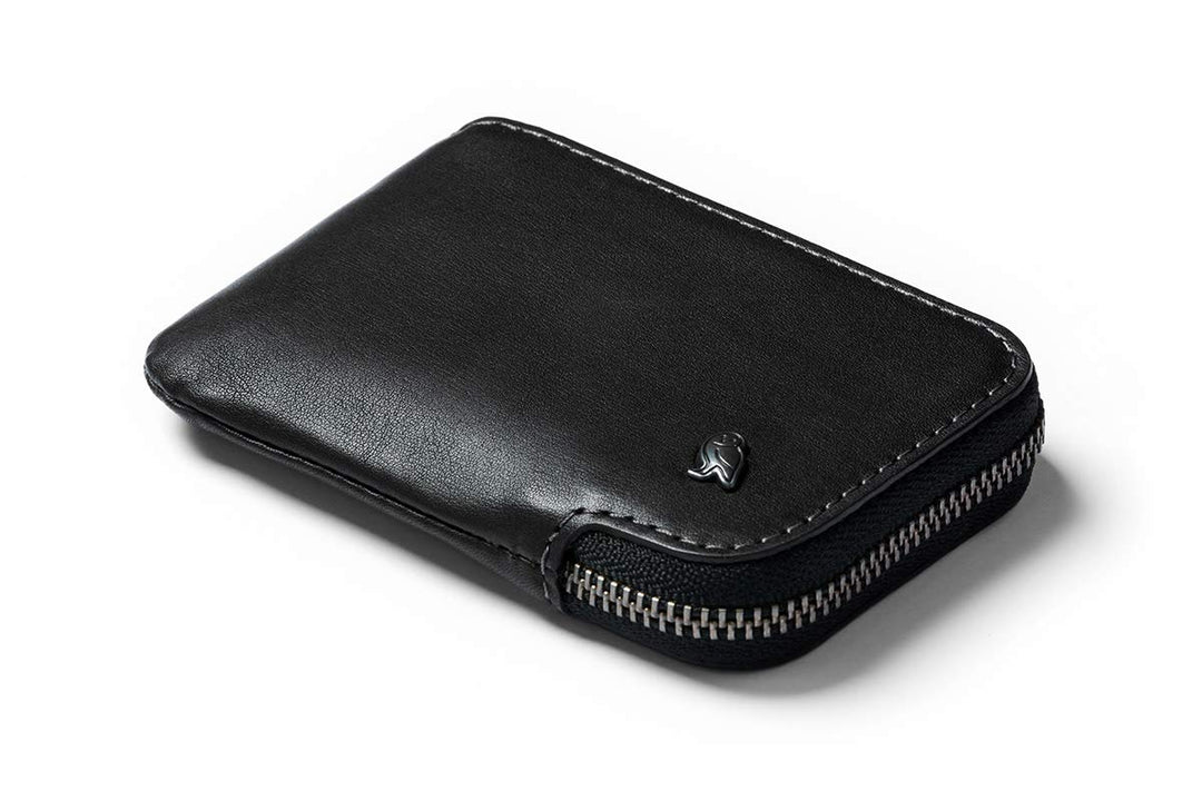 Bellroy Herren Leder Geldbörse und Karten Etui Card Pocket Schwarz, Schwarz