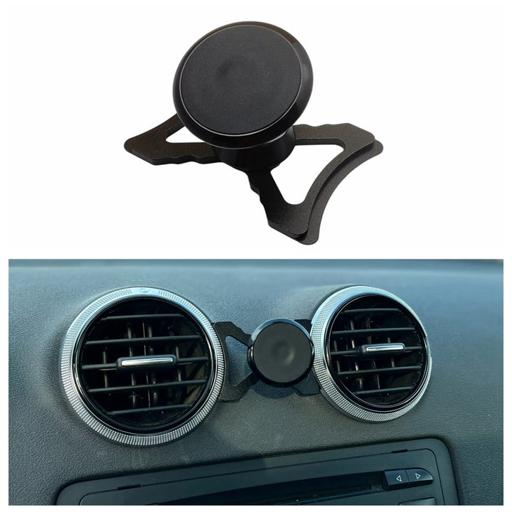 Magnet Handyhalterung kompatibel Audi A3 8P und Audi S3 8P geeignet für Smartphone und GPS mit Auto