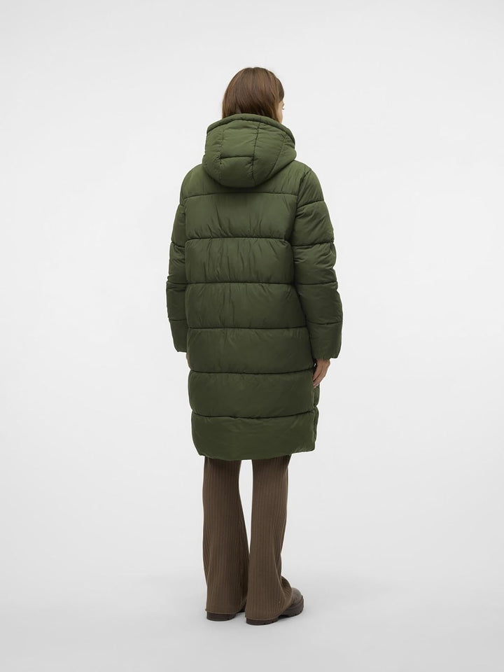MAMALICIOUS Female Jacke Kapuze Elastische Bündchen Mantel Kambaba L, Kambaba L