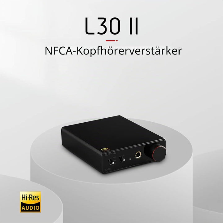 Topping L30 II NFCA Kopfhörerverstärker 3500mW×3500mW 6,35mm RCA Eingang PRE/RCA/HPA Ausgang Home Au