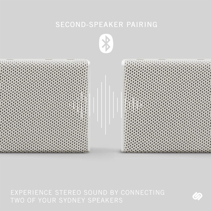 Urbanista Sydney Kabelloser Taschenlautsprecher Bluetooth 5.0, 5 Stunden Spielzeit, spritzwassergesc
