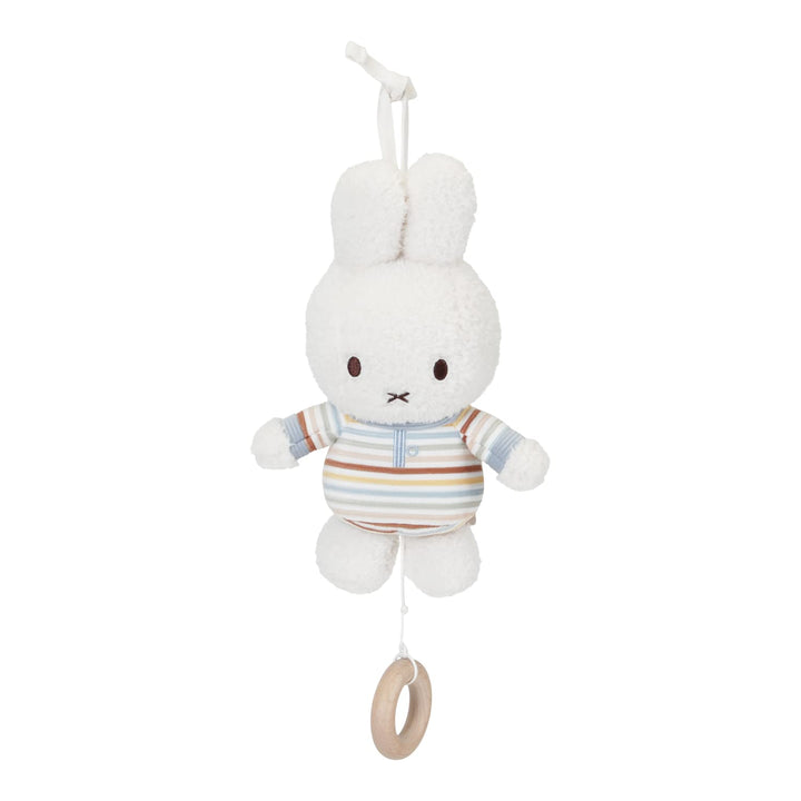 Little Dutch NIJN854 Stoff Spieluhr Miffy Vintage Sunny Stripes