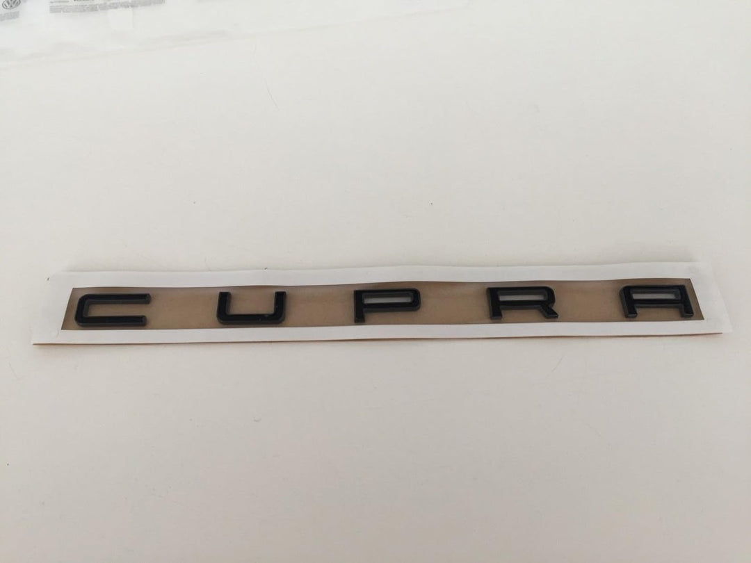 Original SEAT CUPRA Schriftzug schwarz Aufkleber Decal Emblem Logo badge