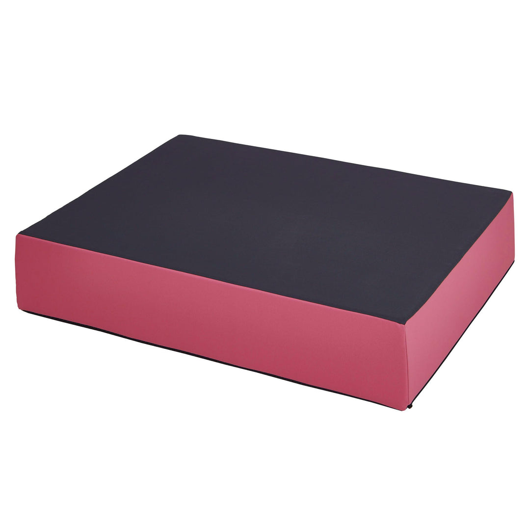 Jump Hüpfpolster 99 x 75 x 18 cm - blau oder rosa - Hüpfmatratze für Kinder ab 3 Jahre bis 40 kg - S