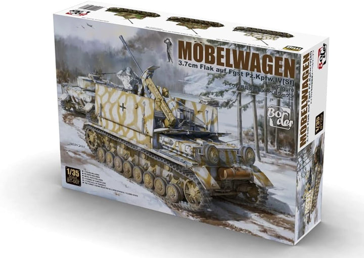 Border MODEL Char Möbelwagen 3,7 cm Flak Auf Fgst Pz.kpfw. Iv (SF), BT007