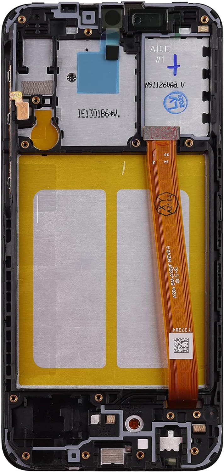 SwarKing LCD Display kompatibel mit Samsung Galaxy A10e Touch Screen Digitizer (Schwarz mit Rahmen)