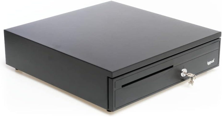 iggual - Geldkassette Abschliessbar IRON - 30 | Kassenschublade mit automatischer oder manueller Öff