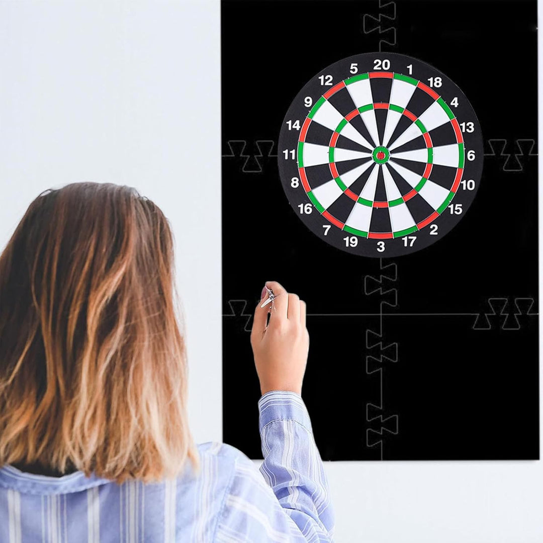Alomejor Dartscheiben-Rückwand, Eva-Wandschutz, 2,5 cm Dick, für Zuhause, Bar, Spielzimmer, Club mit