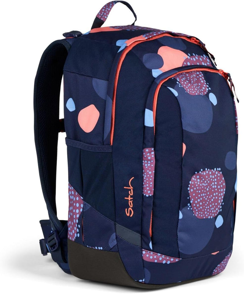 satch Air Schulrucksack Set 3tlg. inkl. Schlamperbox und Sportbeutel Coral Reef, Coral Reef