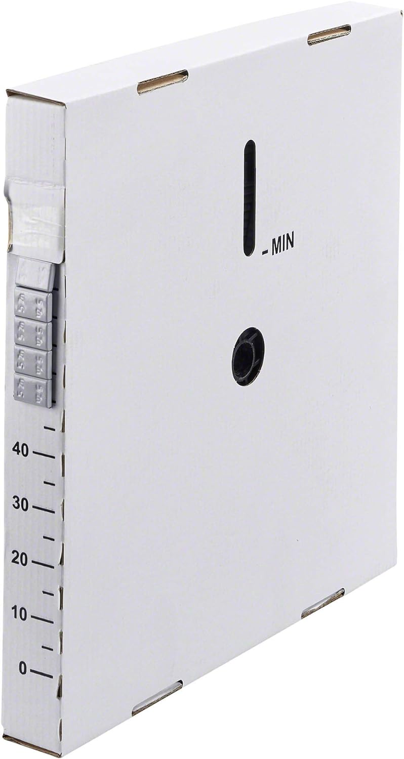 PERFECT EQUIPMENT Klebegewicht Rolle 1.000 x 5g Typ 371R FL Silber 5kg | Auswuchtgewichte für Leicht