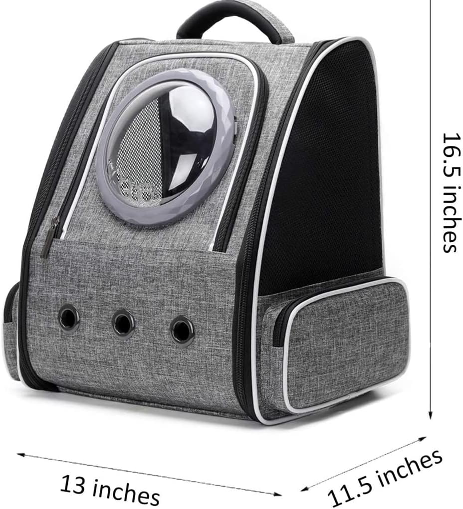 Haustiertasche Rucksack für Haustiere Katzen Hunde 10kg, Grosser Tragbare Hunderucksack Katzenrucksa