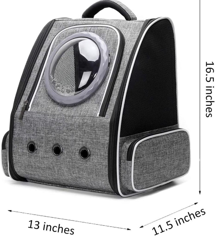 Haustiertasche Rucksack für Haustiere Katzen Hunde 10kg, Grosser Tragbare Hunderucksack Katzenrucksa