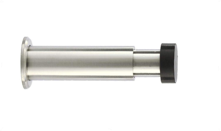 Türstopper für Wandmontage | Länge Verstellbar: 88-128 mm | Edelstahl AISI 304 | Gummi aus Natursili