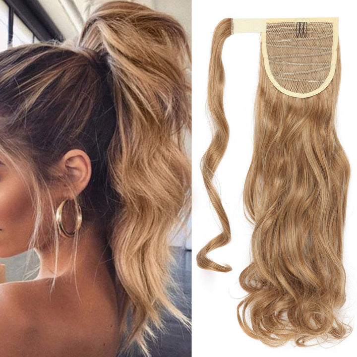 SEGO Pferdeschwanz Haarteil Zopf Clip in Ponytail Haarverlängerung Synthetik Haare Extension Hair Pi