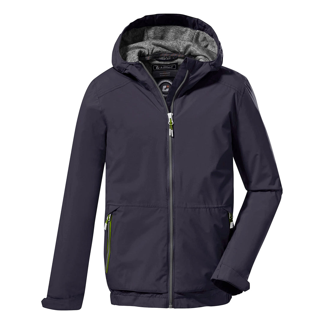 Killtec Jungen Kos 74 Bys Jckt Funktionsjacke/Outdoorjacke mit Kapuze 152 dunkelnavy, 152 dunkelnavy