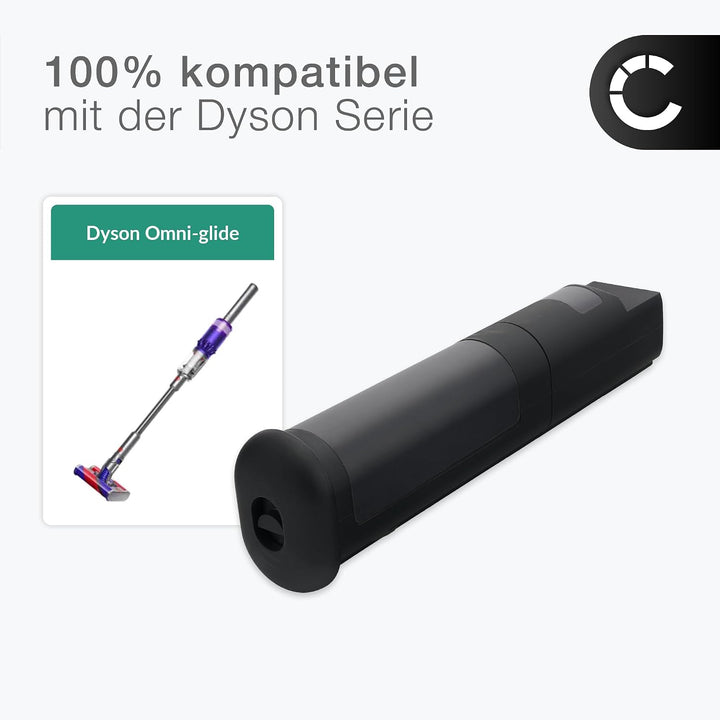 CELLONIC 1x Akku kompatibel mit Dyson Omni-Glide, 414127-02 | 1x, (2500mAh-14.4V-Lithium-Ionen), Sta