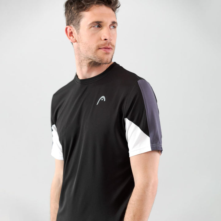 Head Herren Head Blusen & T-Shirts (1er Pack) M Schwarz, M Schwarz