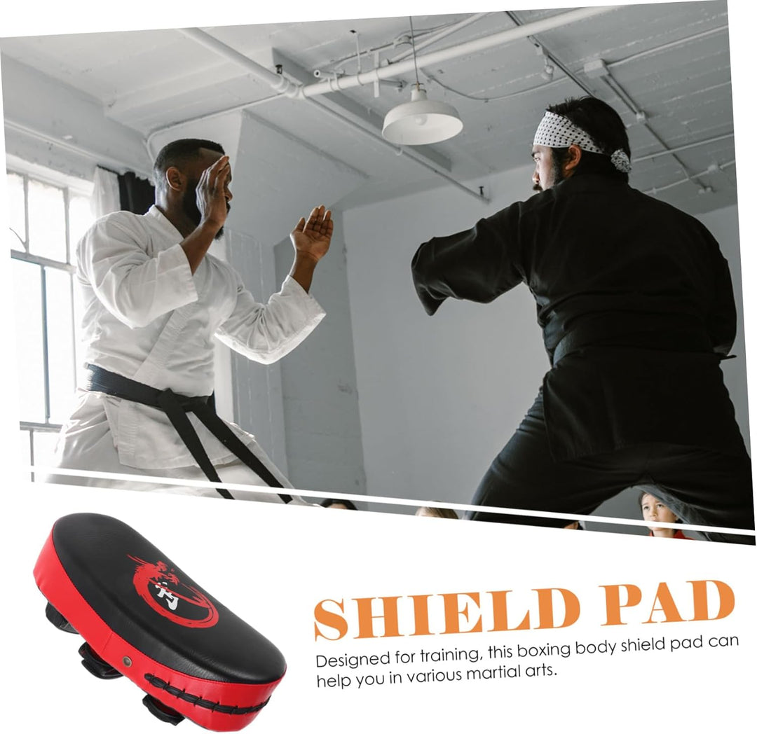UPKOCH Beinschoner Aus Robustem Material Mit Belüftungsöffnung Gepolstert Rotes Muay Thai Kickpad Fü