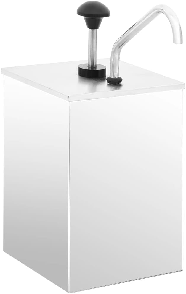SKM Saucenspender Edelstahl 3,5 L, Weight: 2.8 kg, 51232 1 x 3.5 l, 1 x 3.5 l