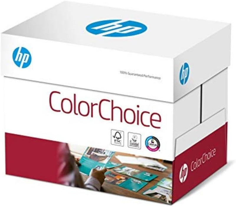 HP Farblaserpapier, Druckerpapier Colorchoice CHP 762 - 120 g, DIN-A3, 1500 Blatt (6x250), weiss A3