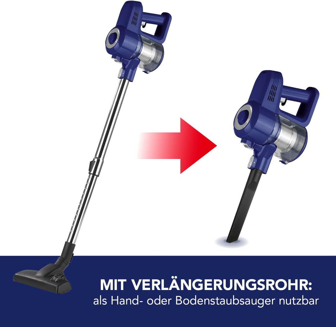 CLEANmaxx Kabelloser Hand- und Bodenstaubsauger | Flexible & kraftvolle Reinigung für EIN rundum sau
