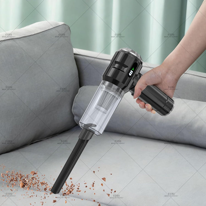 Schnurloser Handstaubsauger,Wiederaufladbarer,Tragbarer,Leichter Staubbläser,22000PA Starke Saugkraf